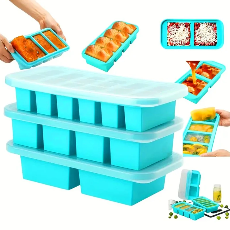 2- of 3-delige siliconen vries - Meal Prep Or Prep Meal recensie en prijs