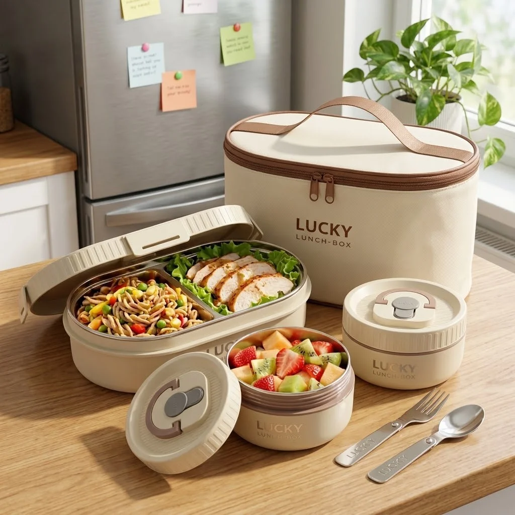 304 roestvrijstalen bentobox m - Meal Prep Or Prep Meal recensie en prijs